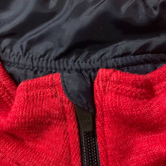 Johnnie-O Red Blue Men's Medium Full Zip Lined Preppy Golf Outdoor Vest EUC - Picture 8 of 12